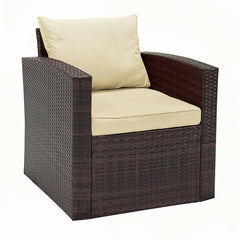Detail | The Wulfern Tragonisi 5-Piece Wicker Conversation Set