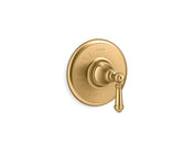 Artifacts Rite-Temp Valve Trim with Lever Handle in Brushed Brass