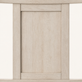 Detail | the slat back panel and post/rail joinery