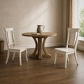 In a room | both chairs shown together, the complete set of 2 sold with this listing