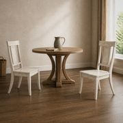 In a room | both chairs shown together, the complete set of 2 sold with this listing
